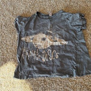 Magnolia Pearl Gray Graphic Tee - Will Travel for Disco